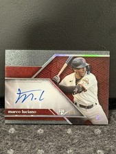 2024 Topps Diamond Icons Chrome Marco Luciano RC RED Rookie Auto /5  #ACC-LUC