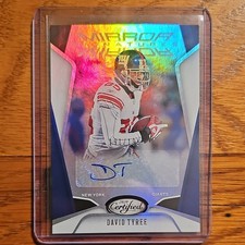 Panini Certified Mirror Signatures David Tyree #MS-DAT /199 New York Giants 2020