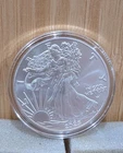 2025 American Silver Eagle - 1 oz .999 Fine Silver in capsule.