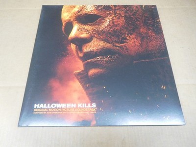 Halloween Kills Soundtrack LP Sacred Bones Records Orange Black White Splatter