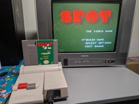 Spot: The Video Game (Nintendo Entertainment System, NES, 1990) Authentic Tested