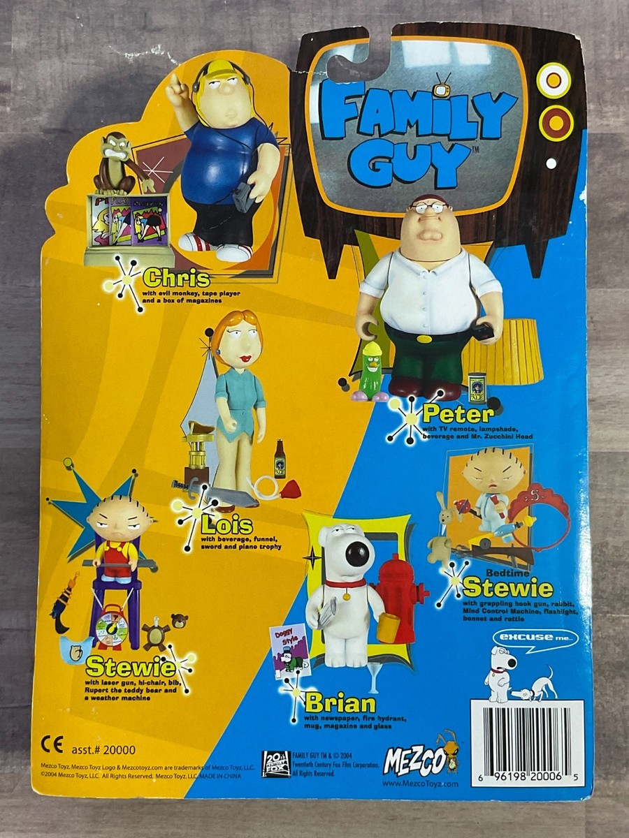 Family Guy Stewie Griffin Action Figure Series 1 RARE Eye Variant