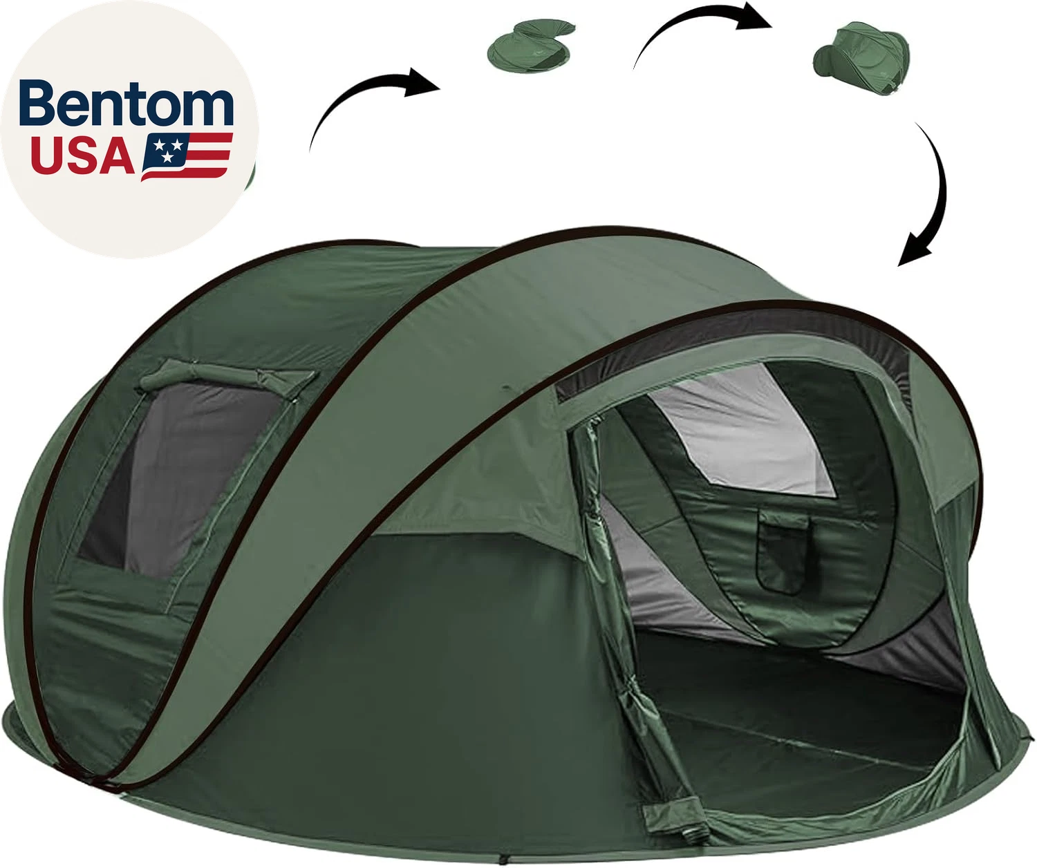 Instant Pop up Tents for Camping, 4/6 Person Easy Pop up Camping Tents,Automatic
Opens in a new wind