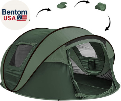 Instant Pop up Tents for Camping, 4/6 Person Easy Pop up Camping Tents,Automatic