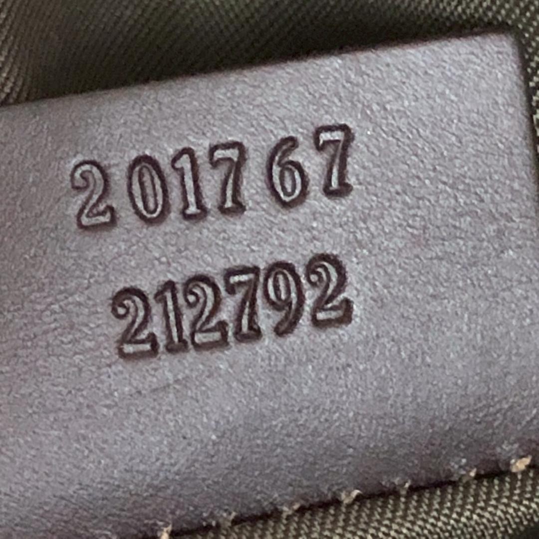 GUCCI GG Shoulder Bag Ziplock Leather PVC Brown Beige Gold Hardware From Japan thumbnail 13