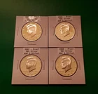 Lot 4-Gem Proof Kennedy 90% Silver Half Dollars 05, 06, 07, 08-ASW 1.44 troy(S2)