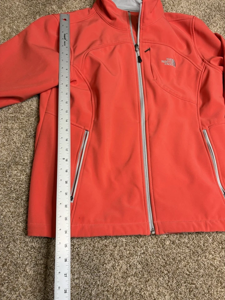 Chaqueta The North Face para mujer talla XL coral softshell cortavientos - *ver descripción Foto 3 de 4