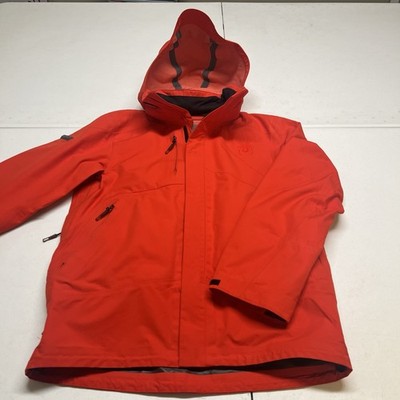 Spyder Red Goretex Down Insulated Waterproof Recco Ski Winter Jacket Mens Medium