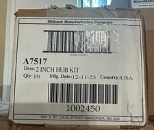 BOX OF 10 Milbank A7517 2 in Meter Socket Unit Hub Kits