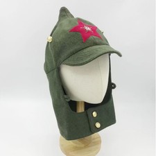 custom-made WWI Soviet Union Red Army Cap Hat Wool Budenovka Military Hat Size L