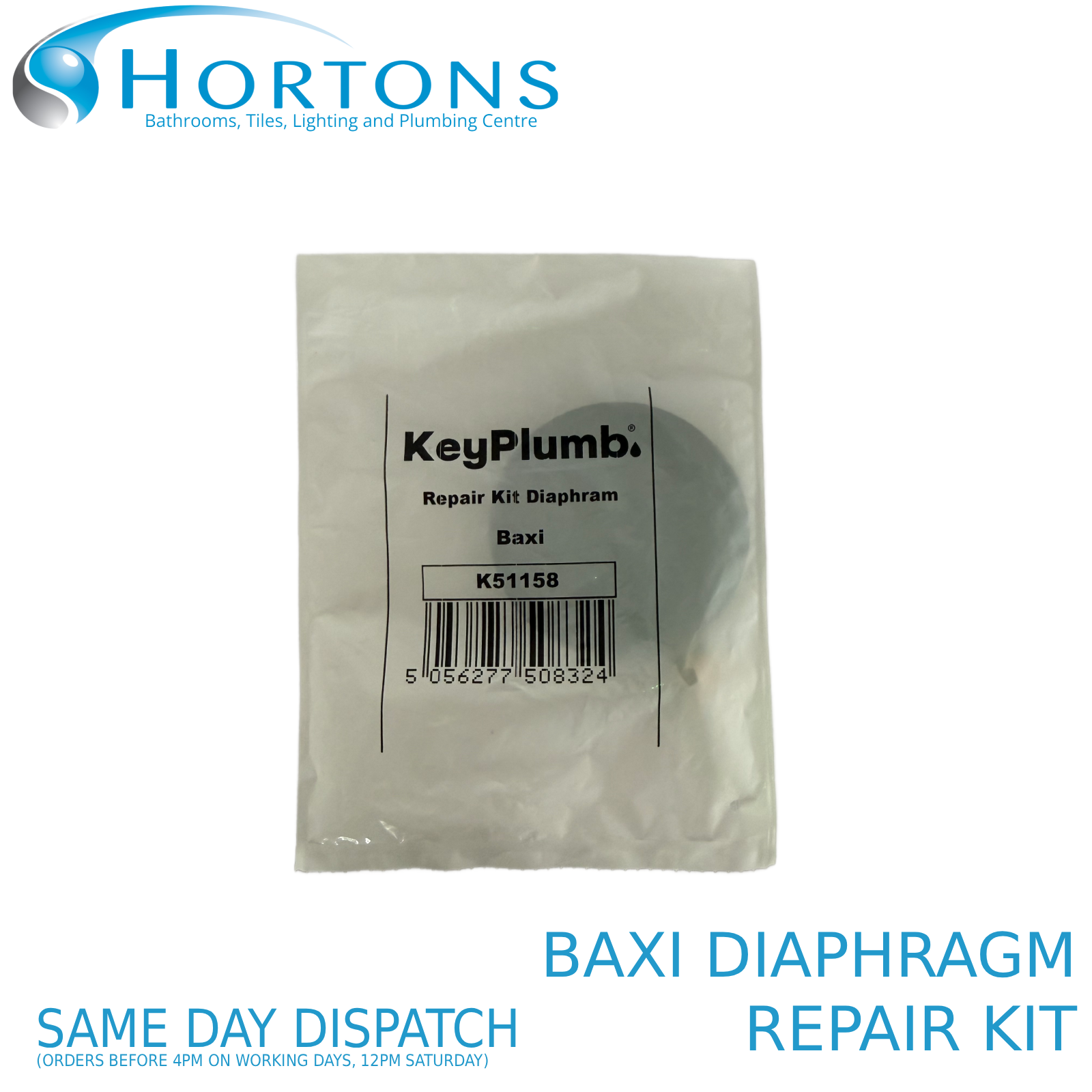 Baxi DIAPHRAGM WASHER Kit 5111137 Rep