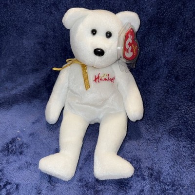 Ty Beanie Baby WILLIAM the Bear (Hamley's UK Exclusive) MWMTs Stuffed Animal Toy