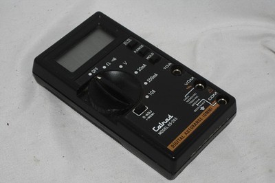 Calrad 65-265 Digital Autorange Multimeter, works, no battery door