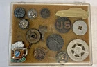 Lot of Vintage Military WW2 Era Pins Buttons