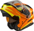 Gmax MD-01S Modular Snow Helmet Descendant Orange Electric Shield Size Large