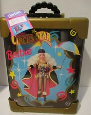 BARBIE....MATTEL 1994 F.A.O. SCHWARZ EXCLUSIVE, CIRCUS STAR DELUXE TRUNK.....NEW