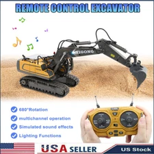 Remote Control Excavator Toys for Boys, RC Excavator Toy for Boys 3 4 5 6 7 8