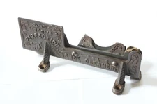 antique boot scraper cleaner | vtg deco victorian boot cleaner scraper gibsons