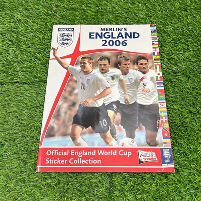 England 2006 Stickeralbum Merlin (UK Version) - 1% komplett Box 4