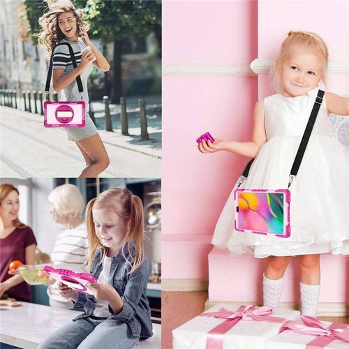 Robuste Stand Hard Case Hülle für Samsung Tab A7 A8 A9 S6 S7 S8 S9 FE Plus S10 - Bild 72 von 73