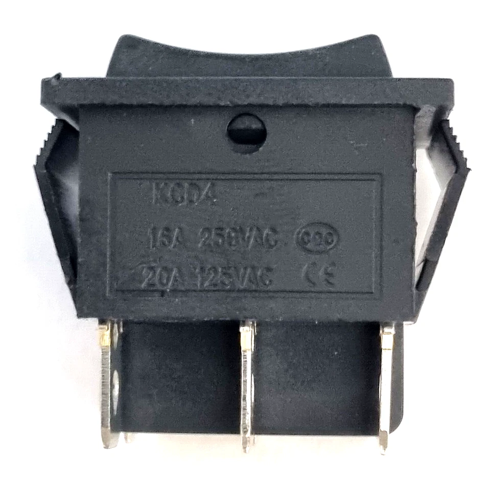 On Off On Rocker Switch 3 Position 6 Pin DPDT 16A 240Vac Car Dash Boat 12V - Image 4 of 4