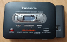 Panasonic stereo radio cassette recorder RQ-SX65F operation confirmed