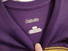 LSU Tigers Purple T Shirt, Size Lg. W/ Tiger Eye in Oval, New Without Tag — photo 3