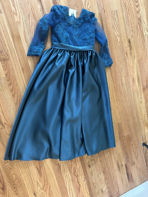 make a maxi dress formal Scala 61309 Fitted Prom Formal Sequin Long Dress main image 1