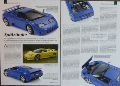 Bugatti EB 110 SS in 1-18 von Autart..... ein Modellbericht #2112c