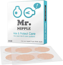 Mr. Nipple Hide Protect Care Mens' Nipple Hide Care System / 50 Pair 100