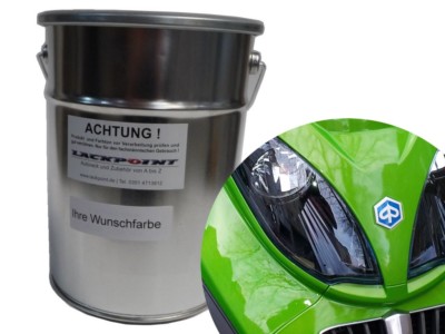3 Liter 1K Autolack Kunstharz Mamba Grün Metallic Lackpoint Tuning Trendlack !