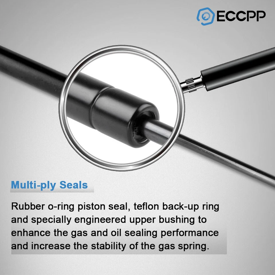 2x Hood Hatch Lift Support Shocks Struts For 1982-1992 Chevrolet Camaro 4900 - Image 3 of 4