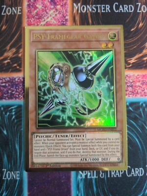 Yu-Gi-Oh! PSY-Framegear Gamma MGED-EN012 1st Edition Premium Gold 