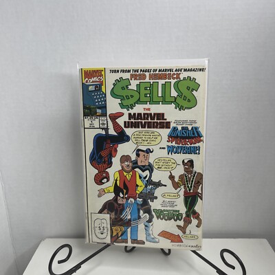 Fred Hembeck  Sells  The  Marvel  Universe #1  Marvel Comics 1990