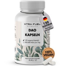 DAO Enzym Kapseln - Vegane Diaminoxidase aus ...