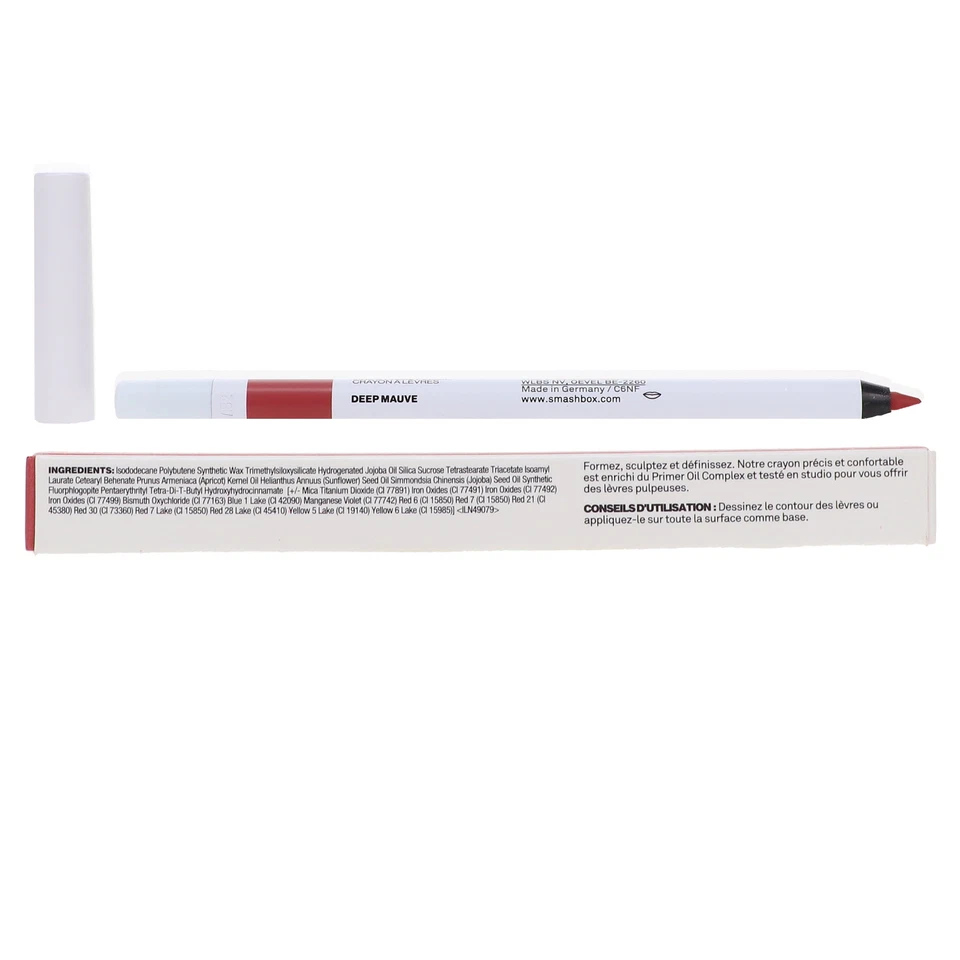 Smashbox Be Legendary Line & Prime Lip Pencil Deep Mauve 0.04 oz - Image 4 of 4