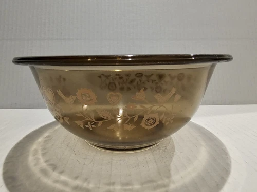 Pyrex Corning Festive Harvest Clear Amber 322 (1 Liter) Mixing Bowl