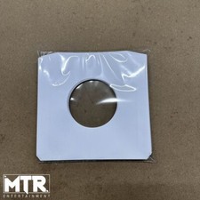 7" White Paper Inner Record Sleeves (Qty 25)