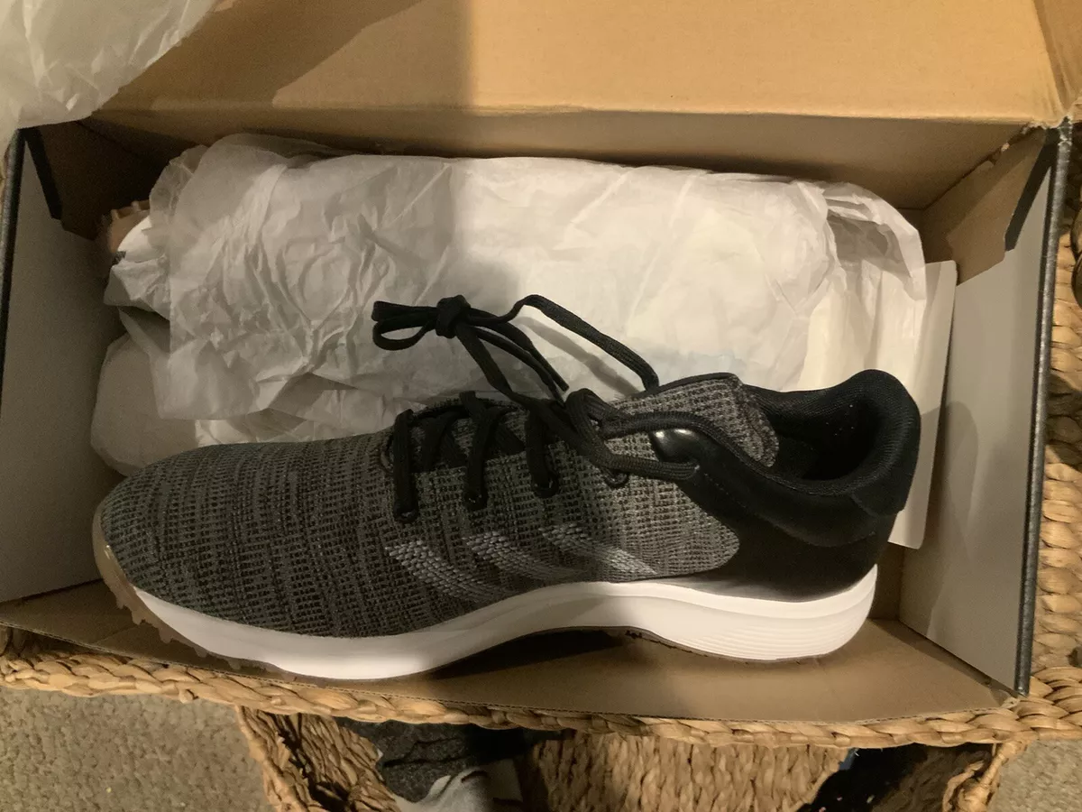 Auth Adidas S2G Spikeless Golf Shoes EF0689 Black Gray Gum Men s
