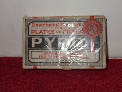 #ad #ad ANTIQUE 1910 PYRO NOS FILM DEVELOPING POWDER FOR A CAMERA SEALED 115 YRS OLD B5 $99.99