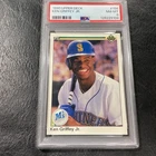 1990 Upper Deck #156 Ken Griffey Jr. PSA 8 NEW SLAB MARINERS REDS HOF 2nd year
