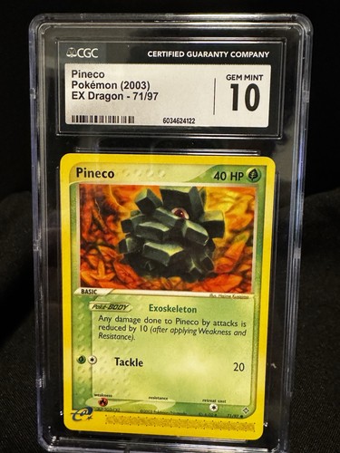 Pineco graded CGC 10 for sale on eBay