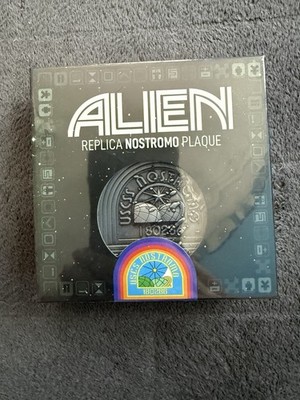 Fanattik Alien Nostromo Acid Damaged Plaque. OVP/Sealed