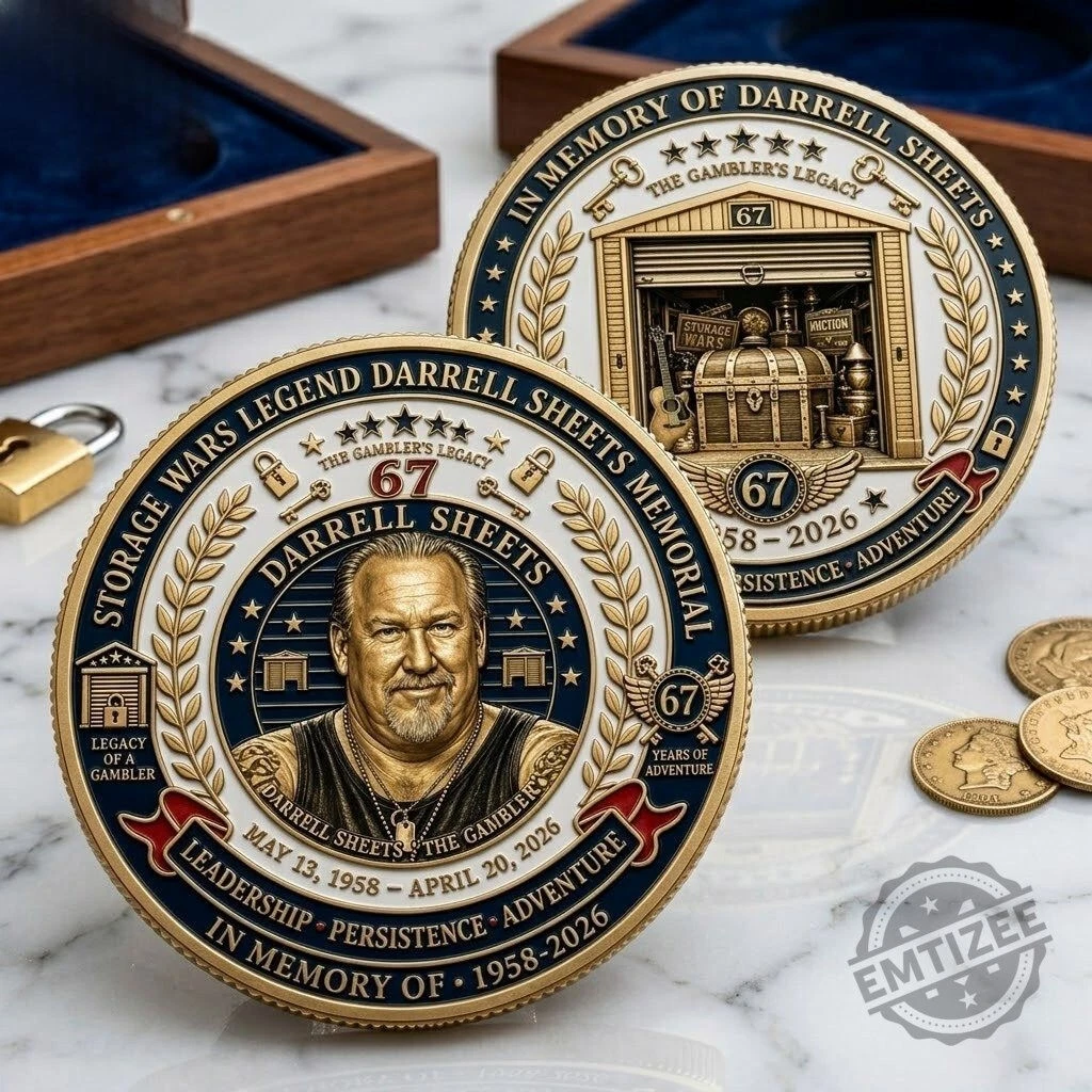 Darrell Sheets Storage Wars Legend Commemorative Challenge Coin