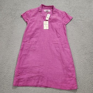 chinese dress ladies Tommy Bahama Two Palms Short-Sleeve Linen Collared Dress main image 1