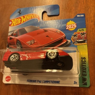 Hotwheels   Ferrari F40 Competizione Rot   HW Exotics Neu und Ovp
