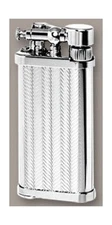 IM Corona Old Boy Silver Herringbone Pipe Lighter