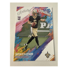 Panini 2025 Rookies & Stars Artistry in Motion Tyler Shough , R.C