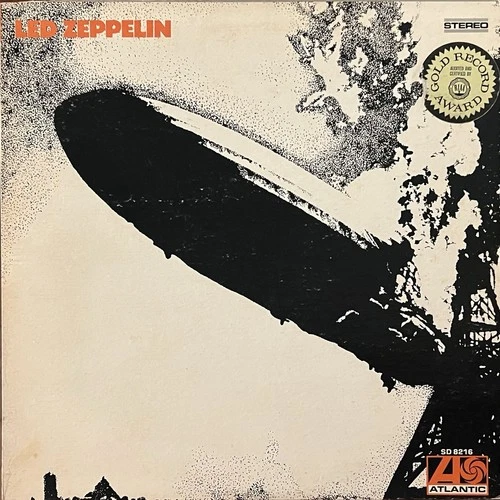 Led Zeppelin S/T Led Zeppelin I Vinyl LP 1969 Atlantic SD 8216 Hard Rock
