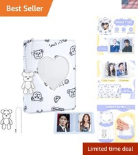 3 Inch Kpop Photocard Binder with Love Heart Design - Perfect Mini Album Gift